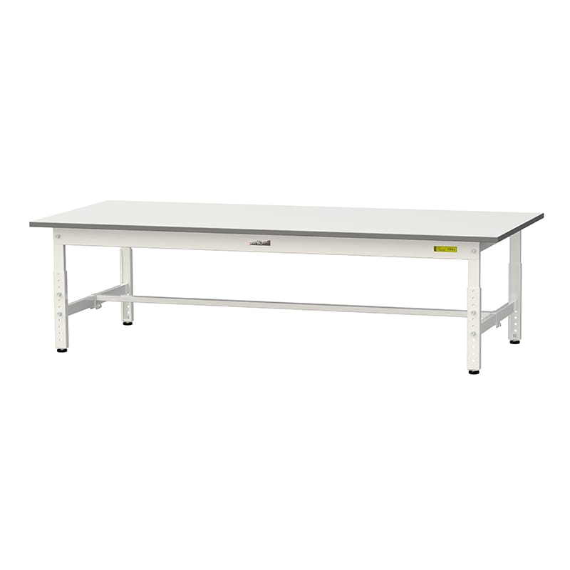 山金工業 ワークテーブル150　高さ調整タイプ　低床用 H400～575mm　基本形 1800×750 1台（ご注文単位1台）【直送品】