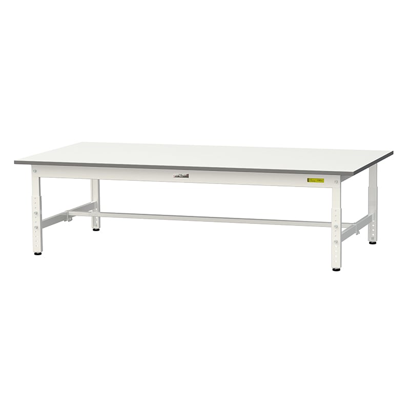 山金工業 ワークテーブル150　高さ調整タイプ　低床用 H400～575mm　基本形 1800×900 1台（ご注文単位1台）【直送品】