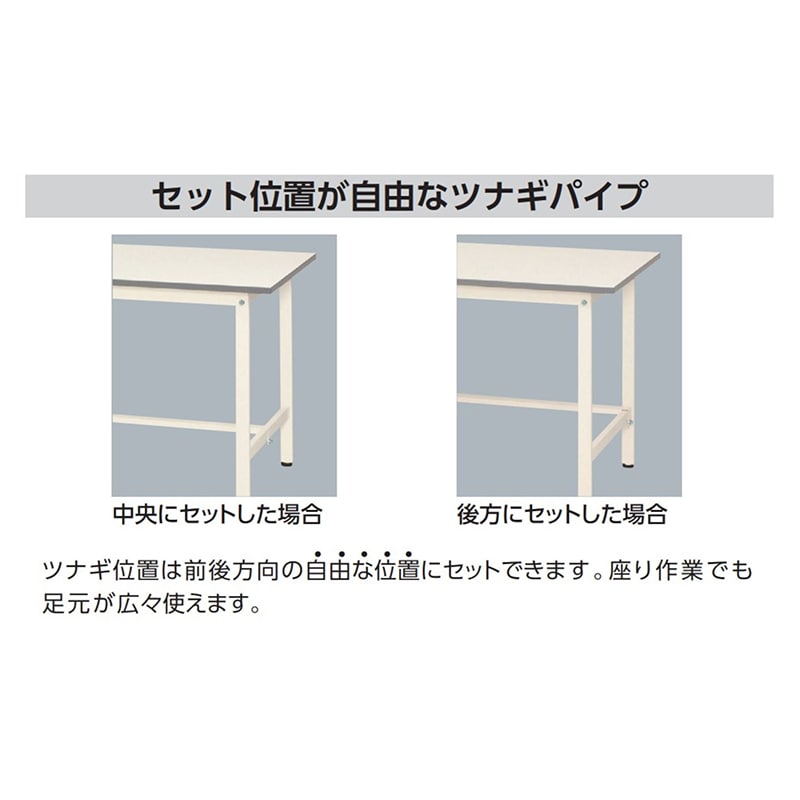 山金工業 ワークテーブル150 高さ調整タイプ 低床用 H400~575mm 基本形 900×600 1台(ご注文単位1台)【直送品】