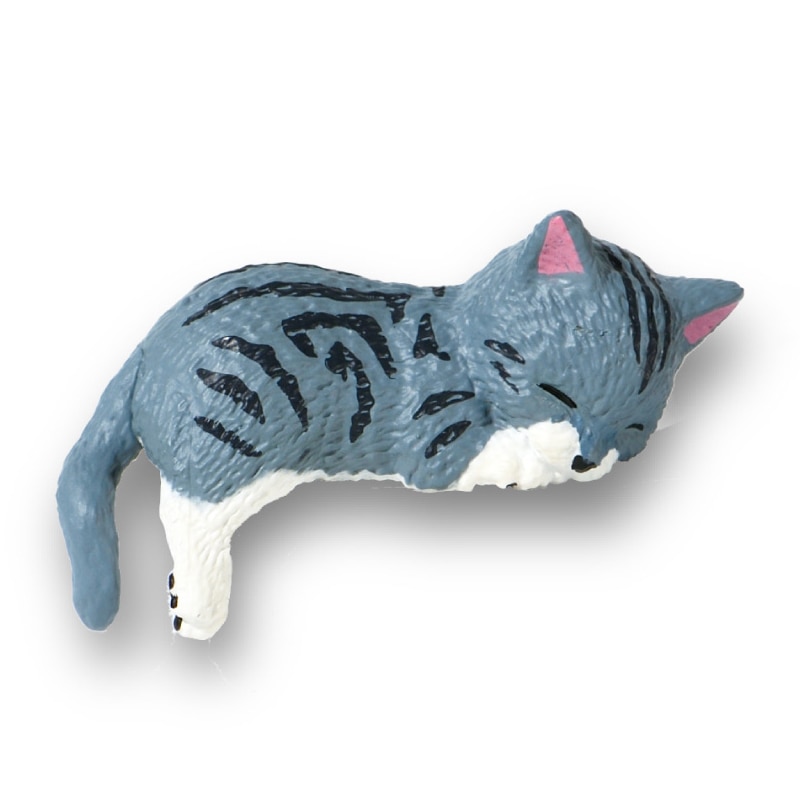 エール フィギュア ふちやすみ にゃんこ2 BB0030AS 1個(ご注文単位10個)【直送品】