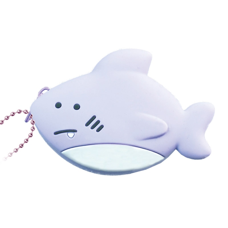 エール つぶらな瞳のシリコンポーチ さめ ML0013 -C 1個（ご注文単位5個）【直送品】