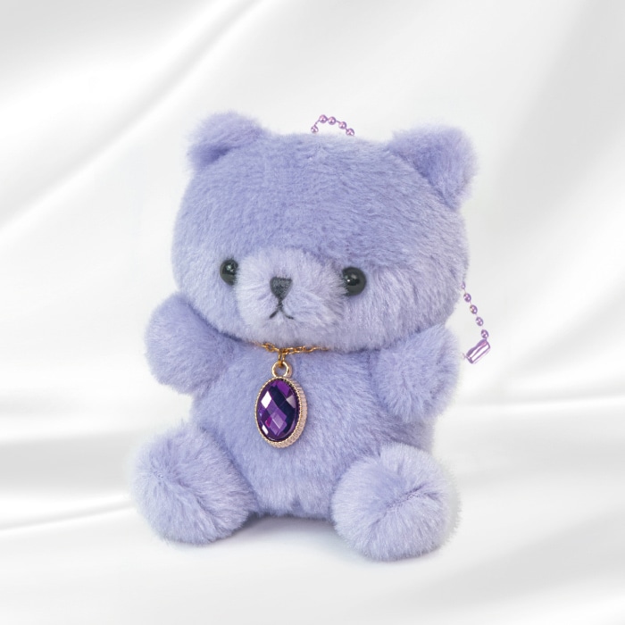 エール マスコット ハッピーバースカラー ベア オーバル 2月 PT0039-B 1個（ご注文単位5個）【直送品】