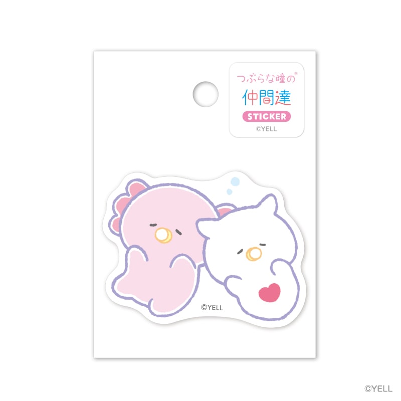 エール つぶらな瞳のステッカー 水族館#2 ML0015-E 1個（ご注文単位6個）【直送品】