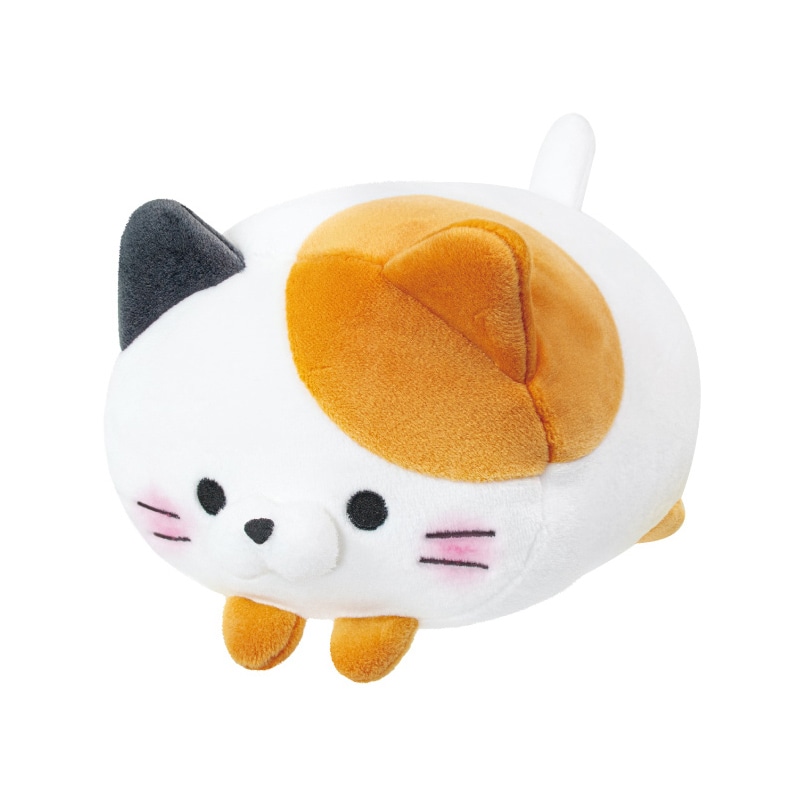 エール ぬいぐるみ もちふわ！ ころころらいふ みけ PT0036-L 1個（ご注文単位5個）【直送品】