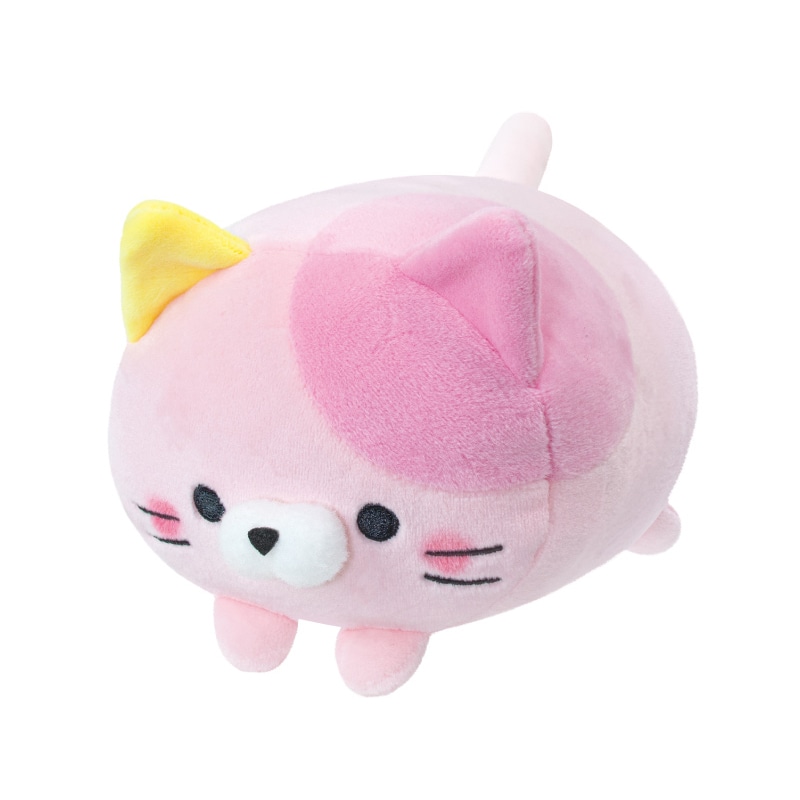 エール ぬいぐるみ もちふわ！ ころころらいふ もも PT0036-M 1個（ご注文単位5個）【直送品】