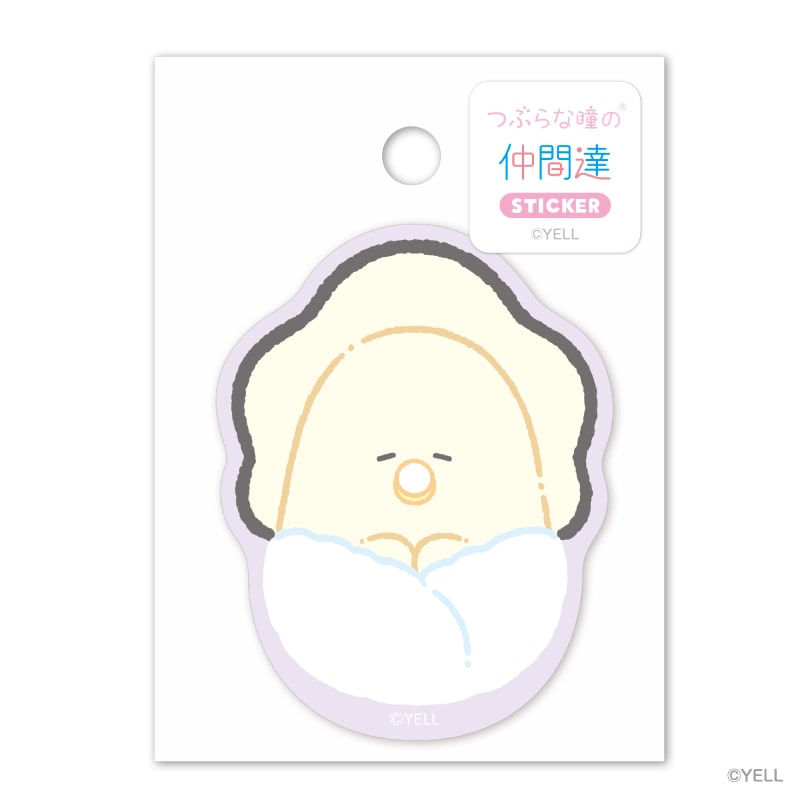 エール つぶらな瞳のステッカー なまがき♯3 ML0015-G 1個（ご注文単位6個）【直送品】