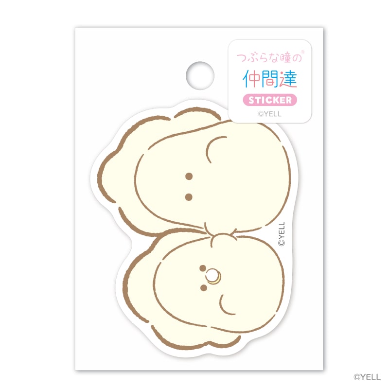 エール つぶらな瞳のステッカー なまがき♯4 ML0015-H 1個（ご注文単位6個）【直送品】