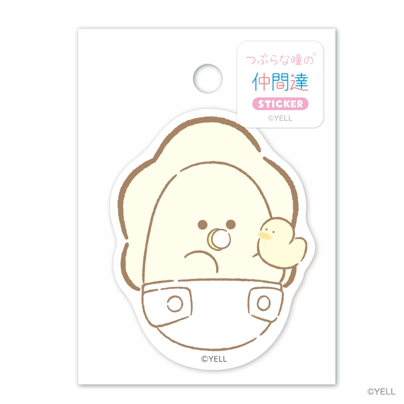 エール つぶらな瞳のステッカー なまがき♯5 ML0015-I 1個（ご注文単位6個）【直送品】