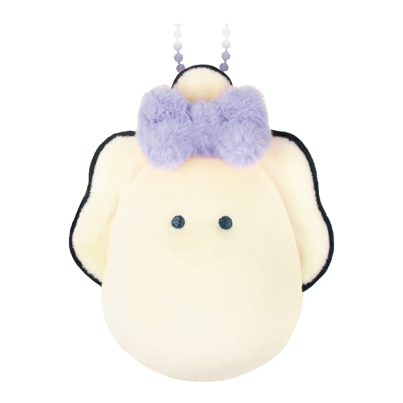 エール マスコット つぶらな瞳のもちぬい なまがきR むらさき PT0064-C 1個(ご注文単位5個)【直送品】