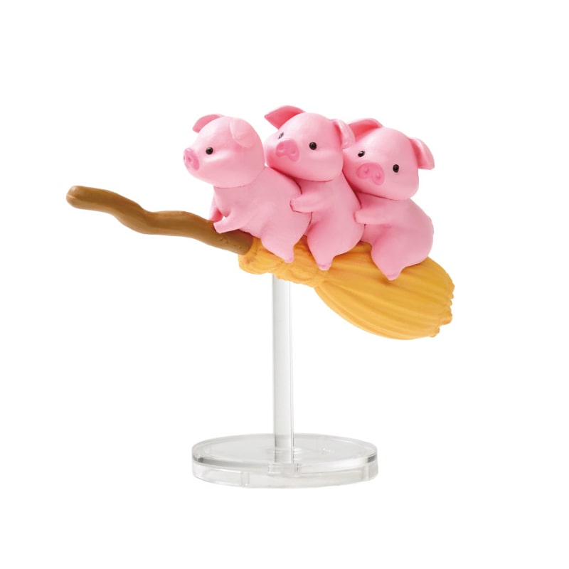 エール フィギュア 空とぶほうき BB0076AS 1個(ご注文単位10個)【直送品】