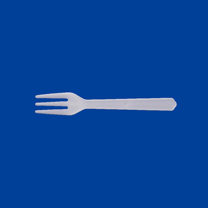 アサヒ徳島 プラスチックフォーク　#110　白　単袋 500本入  500本/袋（ご注文単位1袋）【直送品】