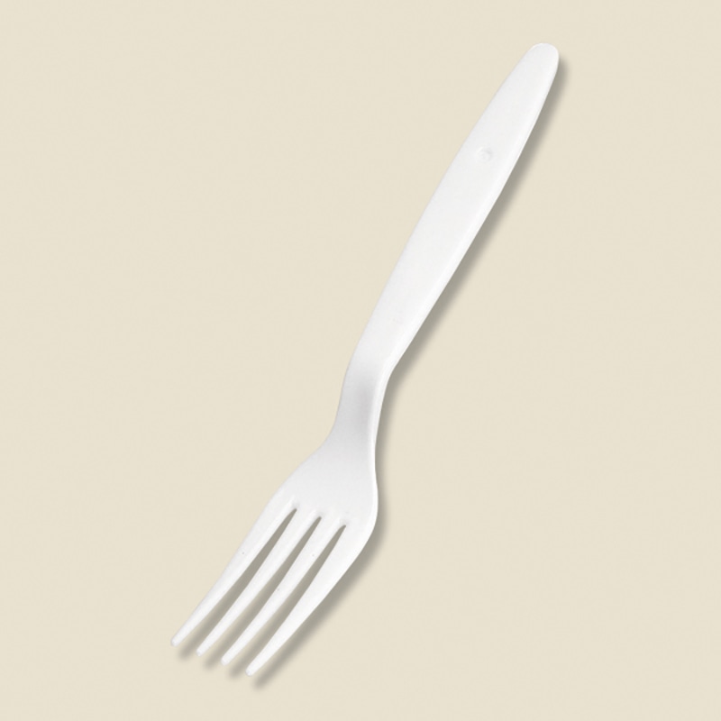 アサヒ徳島 大フォーク 16cm 個包装 白 100本/袋
