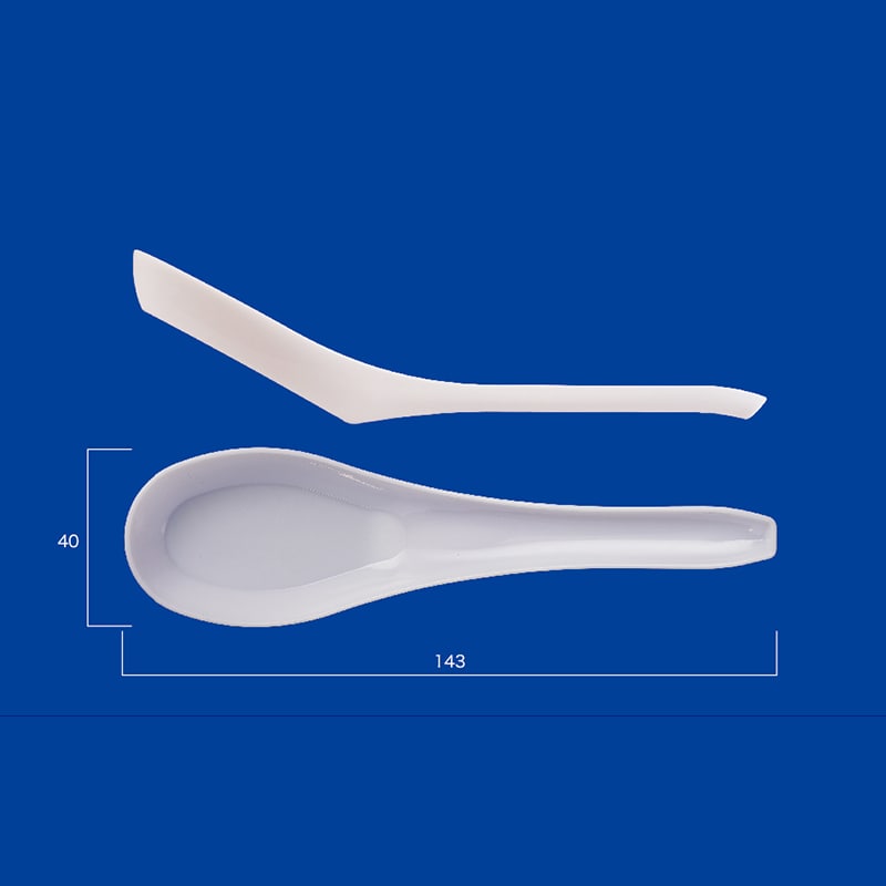 アサヒ徳島 プラスチックチリレンゲ　白　単袋 500本入  500本/袋（ご注文単位1袋）【直送品】