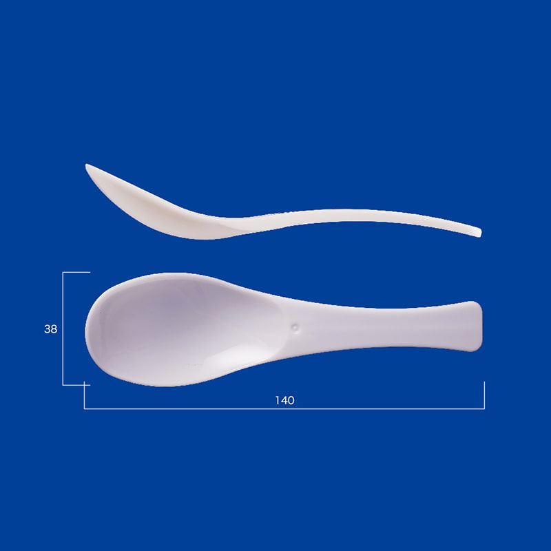 アサヒ徳島 プラスチックレンゲ　#140　白　単袋 500本入  500本/袋（ご注文単位1袋）【直送品】