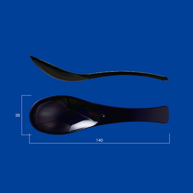 アサヒ徳島 プラスチックレンゲ　#140　黒　バラ 500本入  500本/袋（ご注文単位1袋）【直送品】