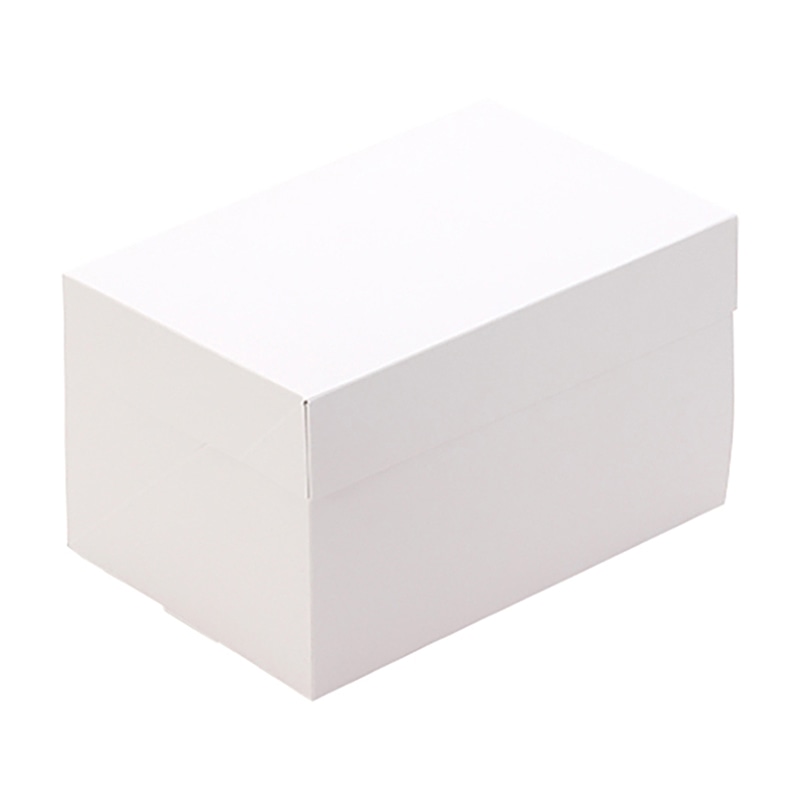 高速シーパック ケーキ箱 SOポケット 4×6 ホワイト 100枚/袋（ご注文単位2袋）【直送品】