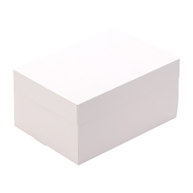 高速シーパック ケーキ箱 SOポケット 5×7 ホワイト 50枚/袋（ご注文単位4袋）【直送品】