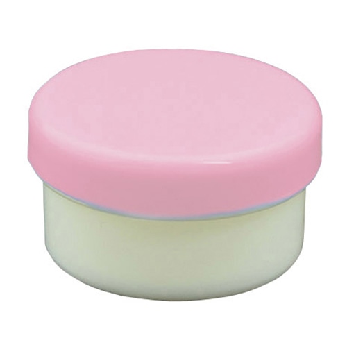 プラ壷　5ml　100個入　ピンク   1個（ご注文単位1個）【直送品】