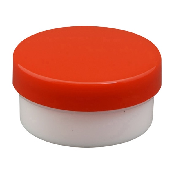 プラ壷　10ml　100個入　赤   1個（ご注文単位1個）【直送品】