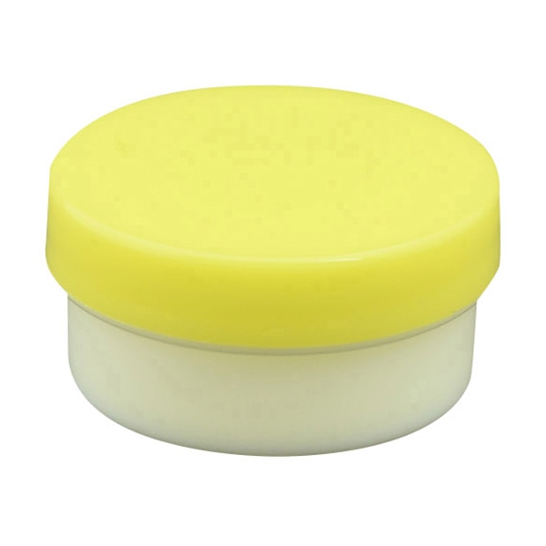 プラ壷　10ml　100個入　黄   1個（ご注文単位1個）【直送品】