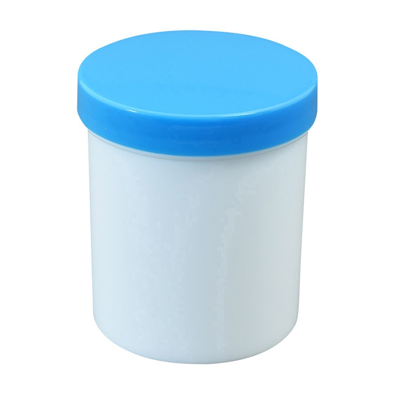 プラ壷　100ml　50個入　青   1個（ご注文単位1個）【直送品】