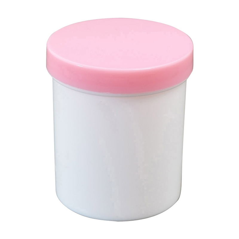 プラ壷　100ml　50個入　ピンク   1個（ご注文単位1個）【直送品】