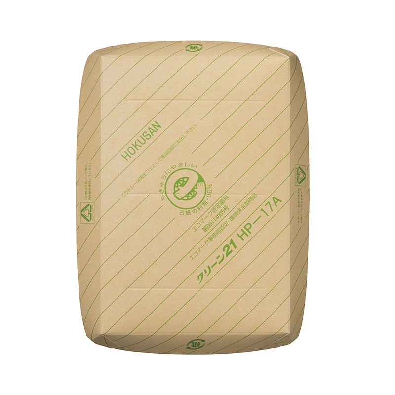 北原産業 紙製食品トレー　麺用 HP-17A 100枚/袋（ご注文単位12袋）【直送品】