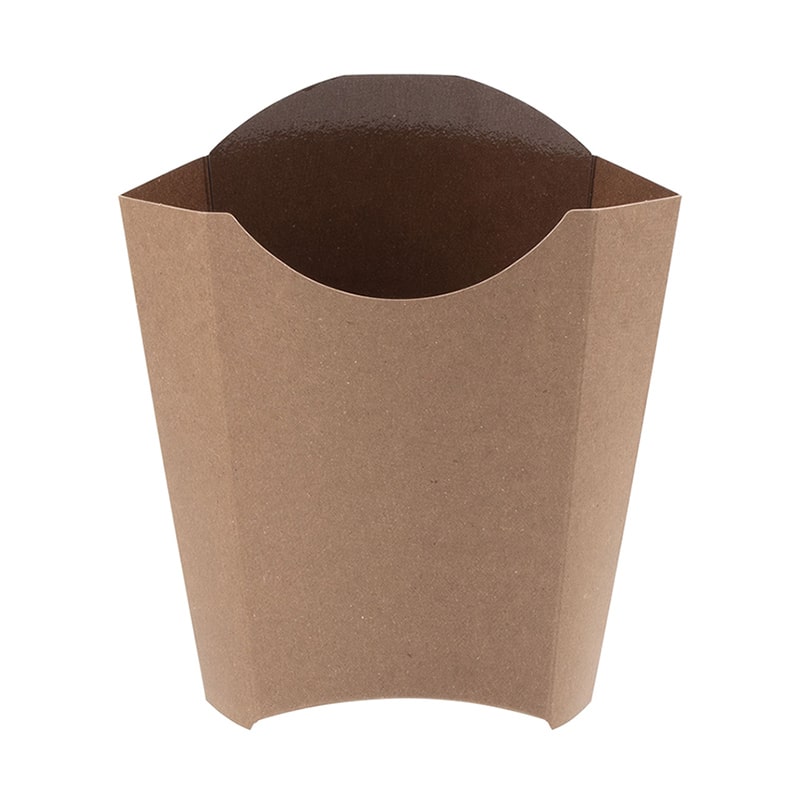 北原産業 紙製バッグトレー フライバッグ FBG150T モカ PP CE21752 50枚/袋（ご注文単位12袋）【直送品】