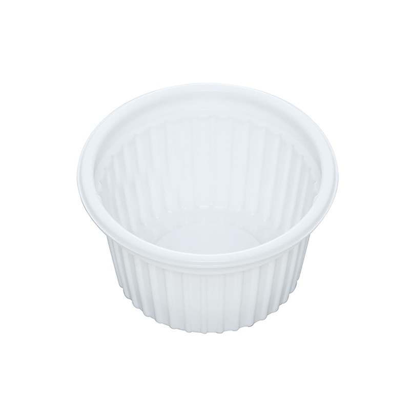 北原産業 ポーション容器 オンスカップ 1オンス 白 100個/袋