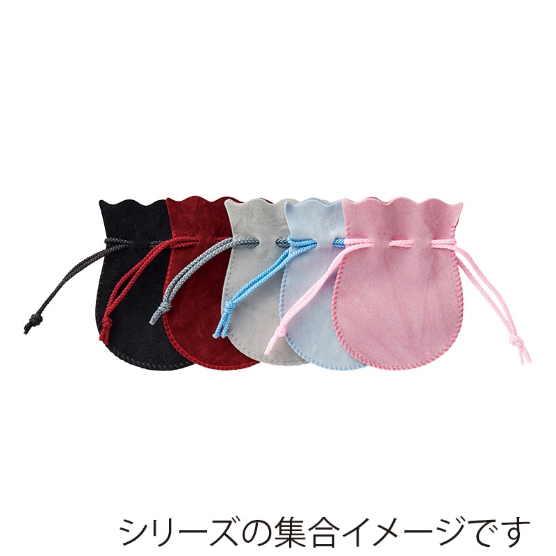 原口 セームポーチ グレー 343 5個/袋（ご注文単位2袋）【直送品】