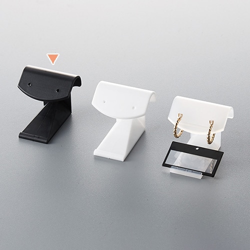 原口 ディスプレイ　イヤリング・ピアススタンド 黒 1913 1個（ご注文単位10個）【直送品】