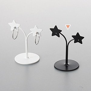 原口 ピアススタンド　スチール 黒 1903 1個（ご注文単位1個）【直送品】