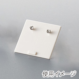 原口 ピアスパッド 白 1910 1個（ご注文単位20個）【直送品】