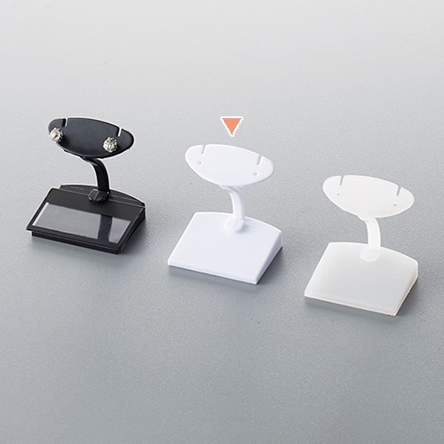 原口 イヤリング・ピアススタンド 白 1902 1個（ご注文単位10個）【直送品】