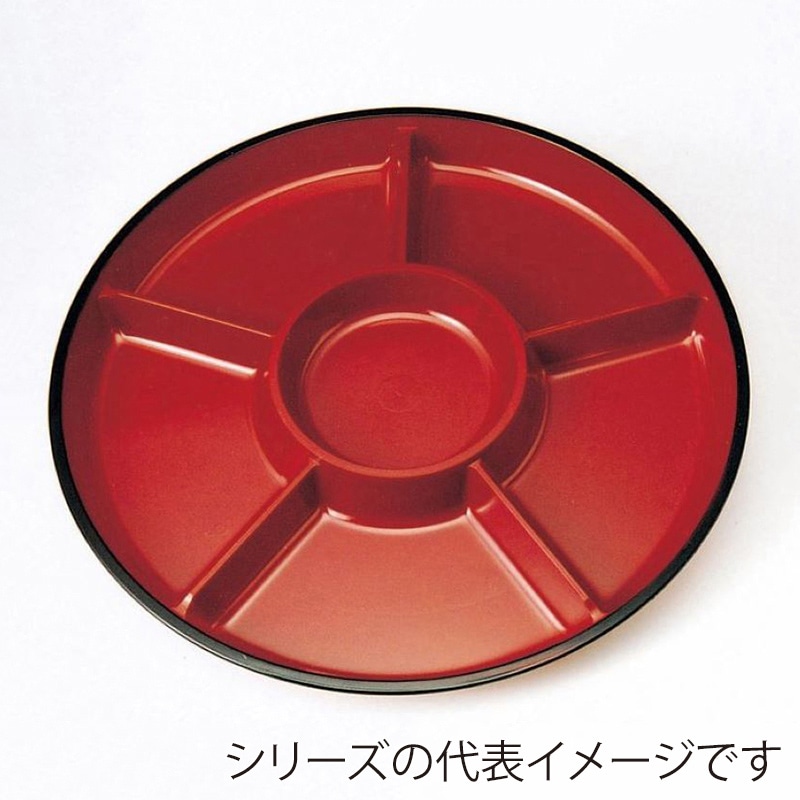 ニシキ オードブル容器 オードブルNM 42 黒フチ 10枚/袋（ご注文単位3袋）【直送品】