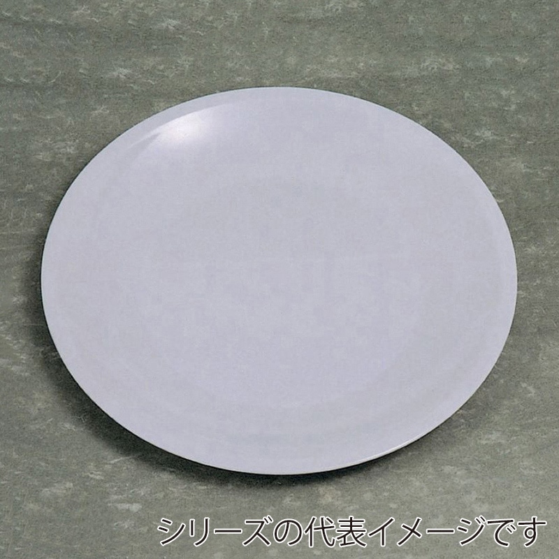 ニシキ プラスチック皿 丸皿 D-25 白 25枚/袋（ご注文単位12袋）【直送品】