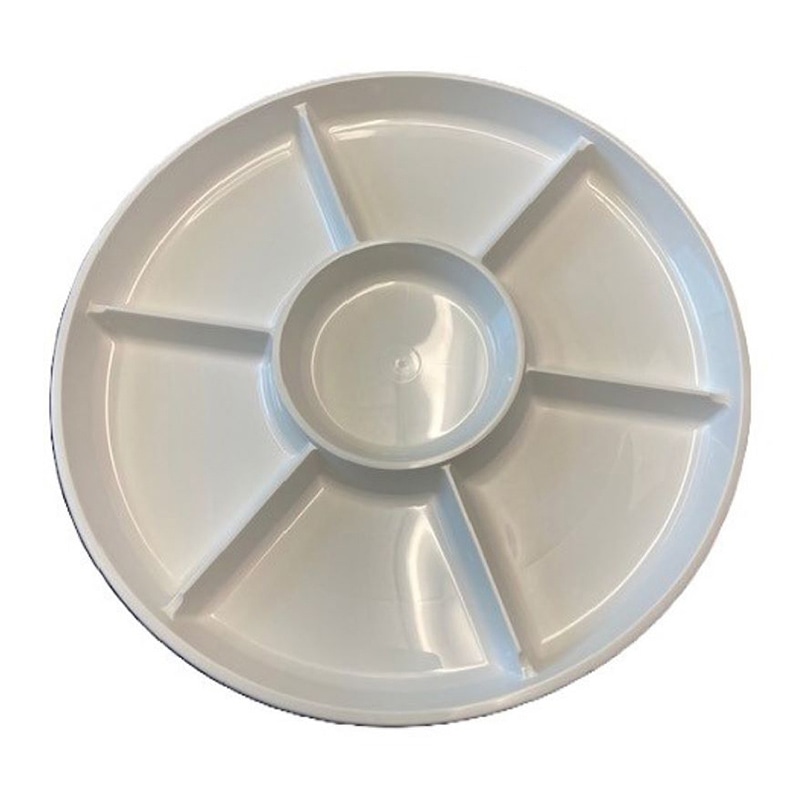 ニシキ オードブル容器 オードブルNM 48 パールホワイト 10枚/袋（ご注文単位3袋）【直送品】