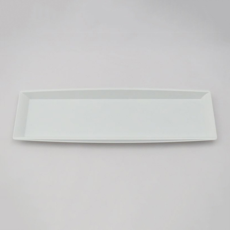 ニシキ プラスチック皿 光彩 L 白磁 20枚/袋（ご注文単位15袋）【直送品】