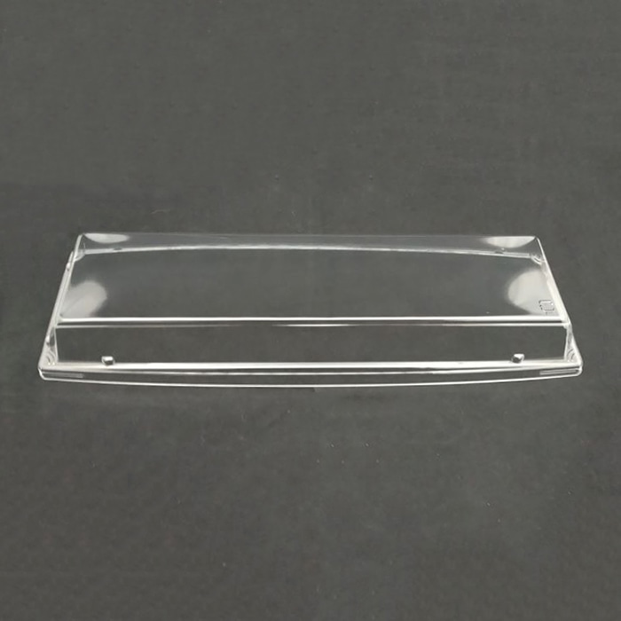 ニシキ プラスチック皿 光彩 浅フタ L 20枚/袋（ご注文単位15袋）【直送品】