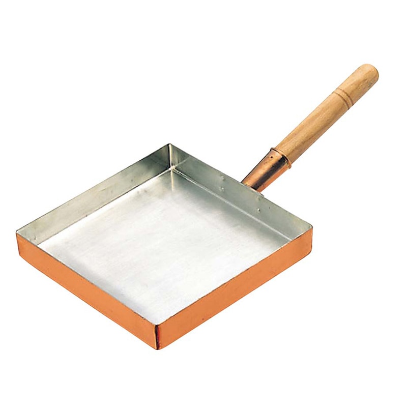 EBM 銅 玉子焼 関東型 15cm 1個(ご注文単位1個)【直送品】