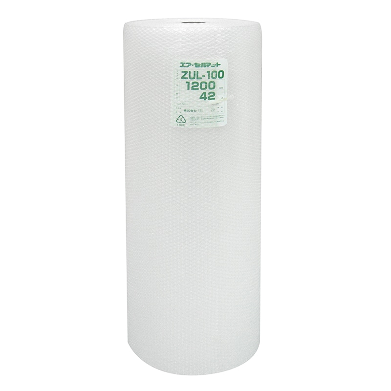 和泉 気泡緩衝材 エアセルマット ロール 三層 ZUL-100 1200mm×42m 1本/袋（ご注文単位1袋）【直送品】