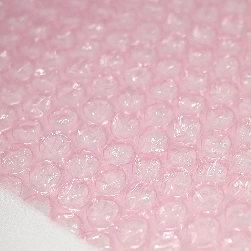 和泉 気泡緩衝材 エアセルマット ロール 帯電防止 EP-100 ピンク 1200mm×42m 1本/袋（ご注文単位1袋）【直送品】