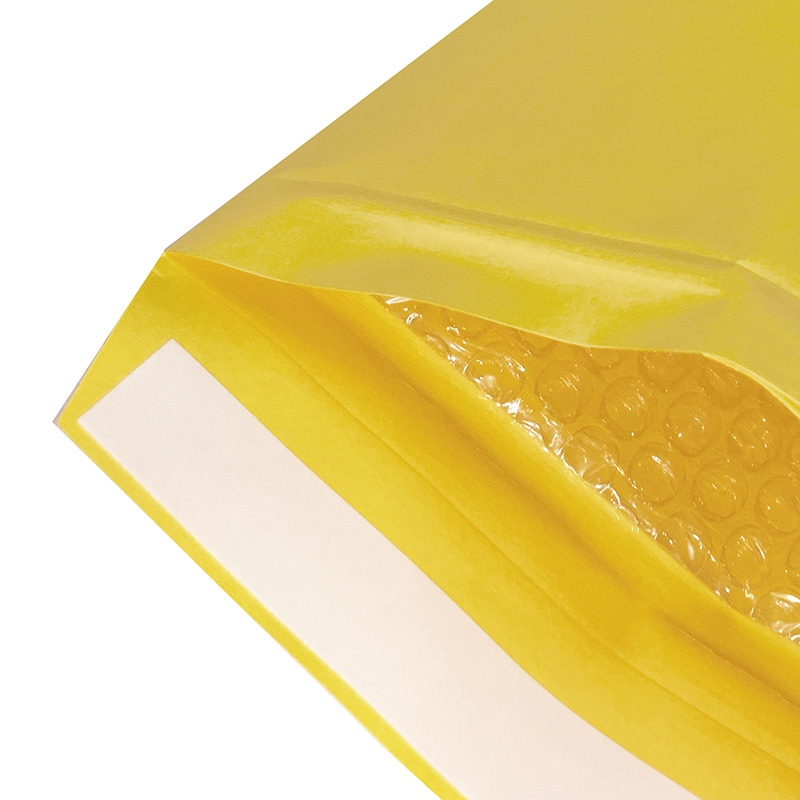 和泉 緩衝封筒 エコパックメール 黄 No.4 B5用 300枚/箱(ご注文単位1箱)【直送品】