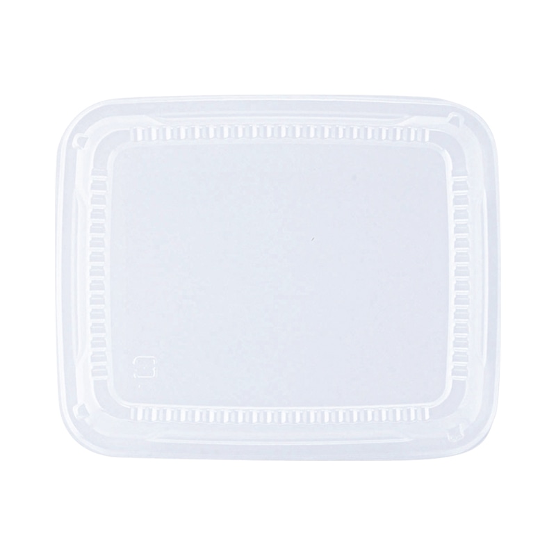 アヅミ産業 配食容器　蓋 T-26-C 透明 50枚/袋（ご注文単位18袋）【直送品】