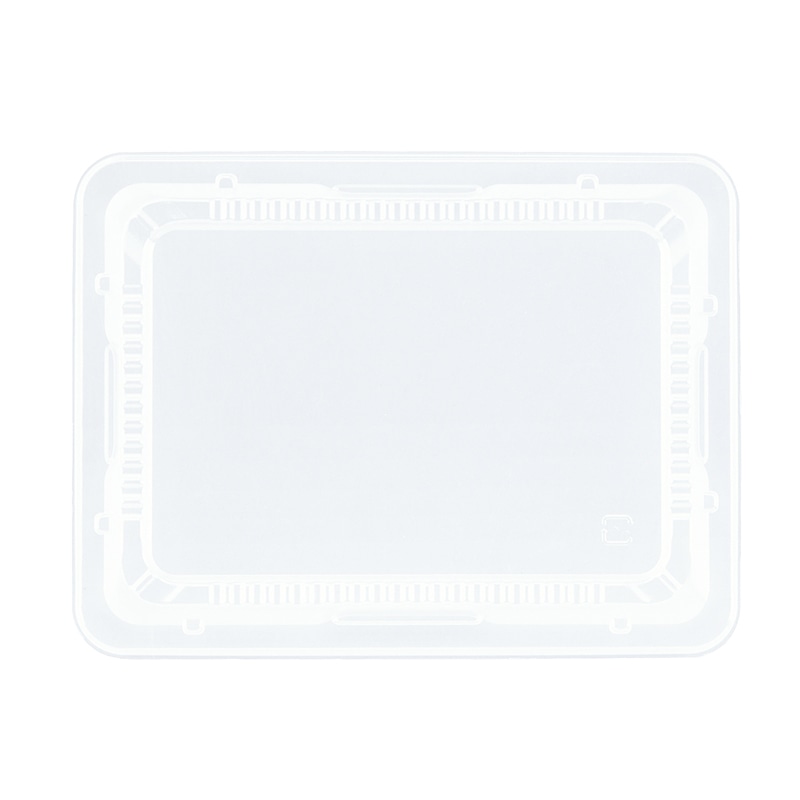 アヅミ産業 使い捨て配食容器　蓋 TH-21-16-A TH21-16FT 50枚/袋（ご注文単位18袋）【直送品】