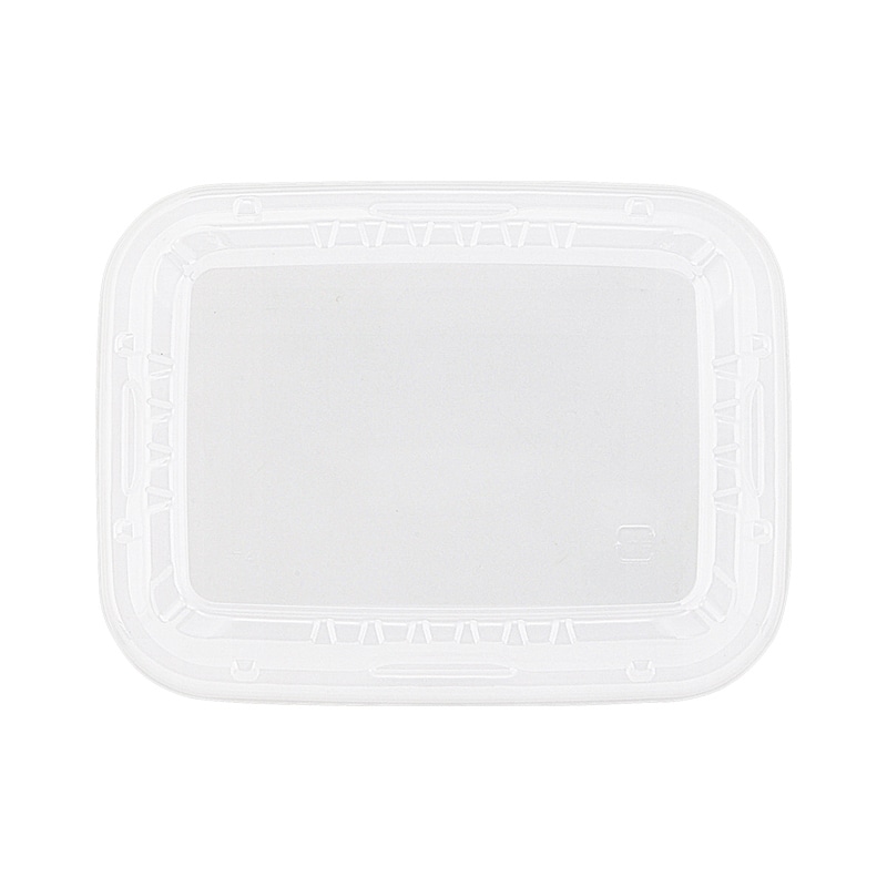 アヅミ産業 配食容器　蓋 T-18-14-A 透明 50枚/袋（ご注文単位18袋）【直送品】
