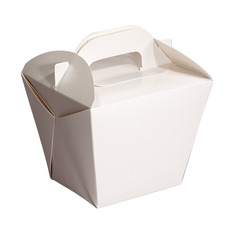 ペーパークラフト 食品箱 PCカートン PC-165H 白 135032 40枚/袋(ご注文単位9袋)【直送品】