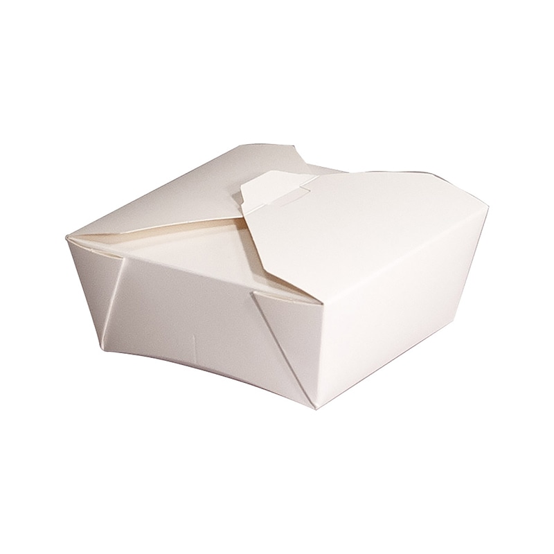 ペーパークラフト 食品箱　PCカートン　PC-50S 白 135036 50枚/袋（ご注文単位12袋）【直送品】