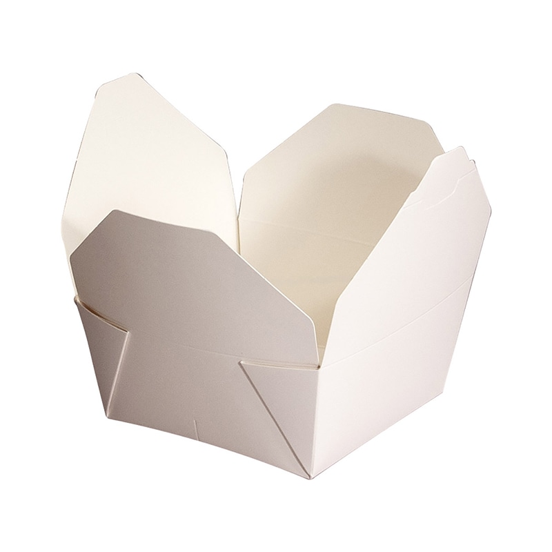 ペーパークラフト 食品箱 PCカートン PC-70S 白 135037 50枚/袋(ご注文単位9袋)【直送品】