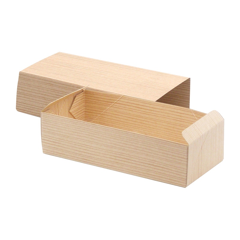 ペーパークラフト 食品箱 ファイン CBF-C09 両柾目 135236 50枚/袋(ご注文単位10袋)【直送品】